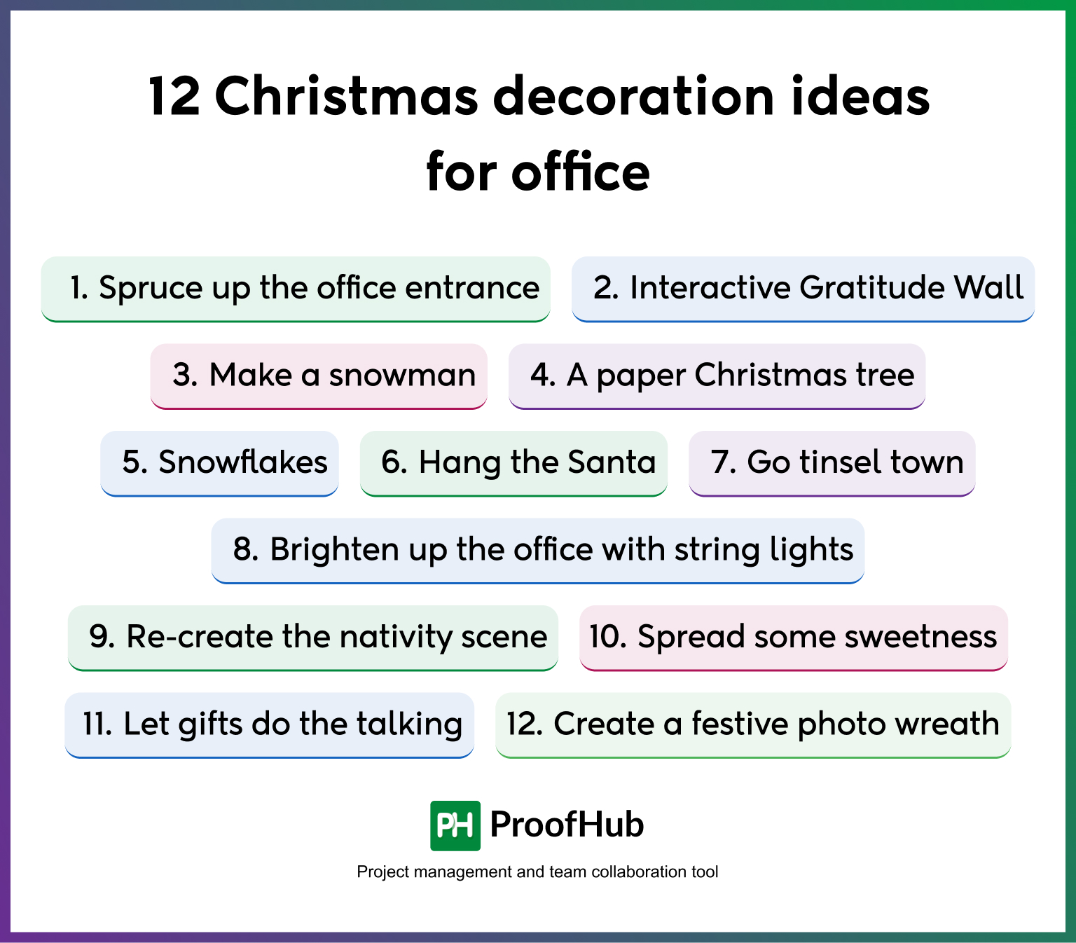 Office Christmas Decoration Ideas